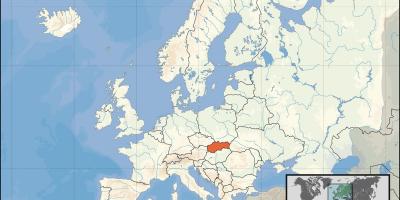 Eslovàquia ubicació en el mapa del món